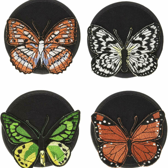 Butterfly Wine Coasters - Picture 1 of 1